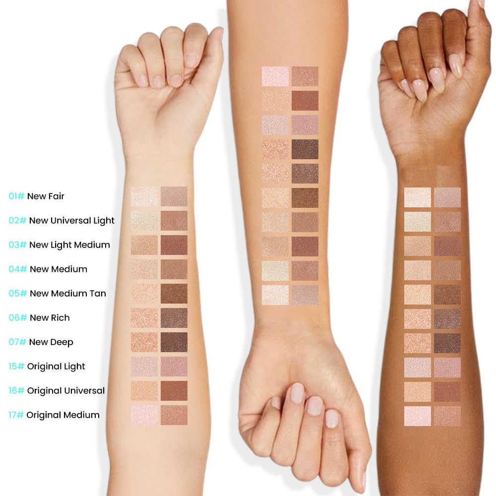 evpct 2in1 Face Shaping & Contouring Stick Cream Contour Concealer Bronzer Stick Makeup Kit for Beginner Face Highlighter Makeup Stick contorno maquillaje de maquillaje profesional,NEW Deep