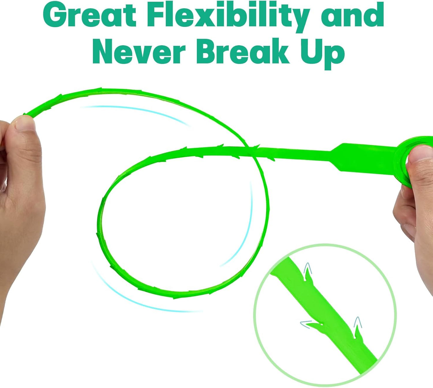 Drain Snake Hair Drain Clog Remover - 3 Pack Shower Snake Sink Unclogger Tool with Exquisite Packaging (Green)