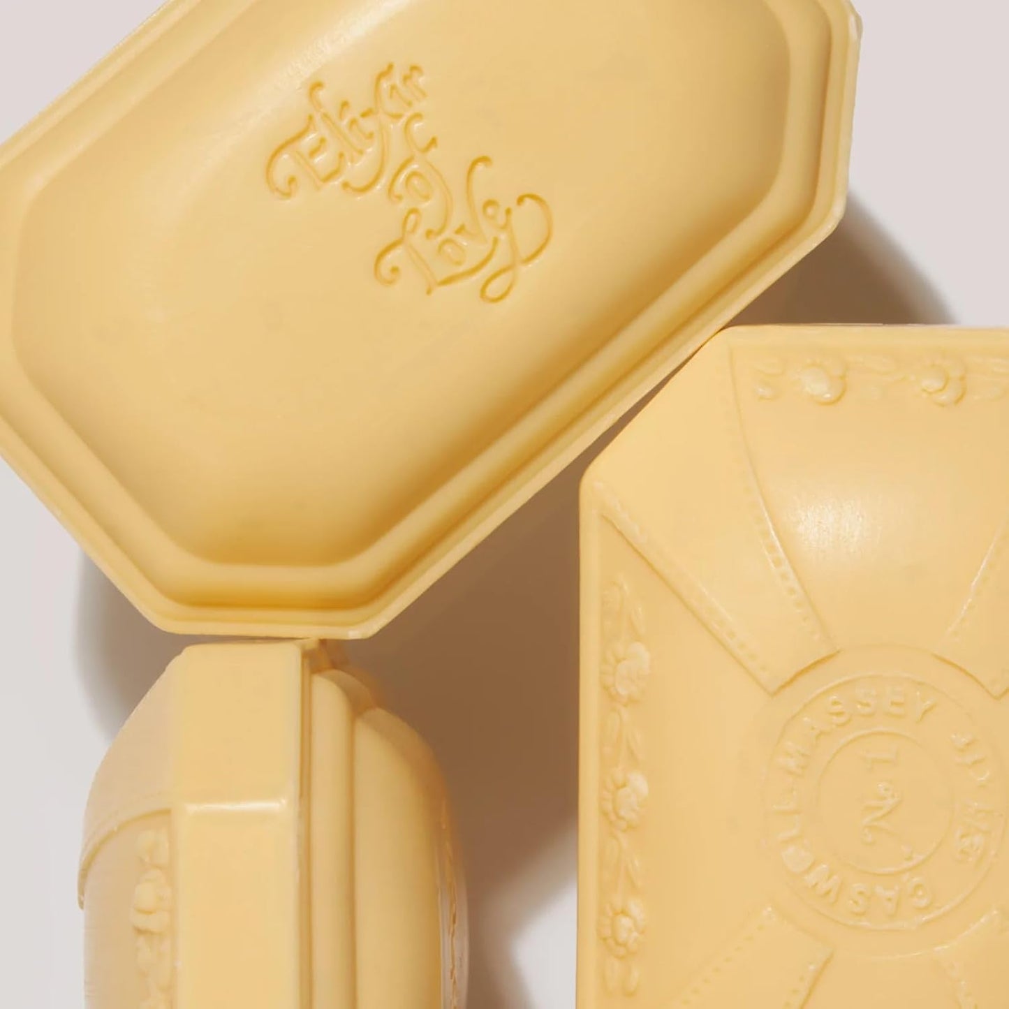 Caswell-Massey Natural Bar Soap Gift Set - Elixir of Love Scent - Romantic Triple-Milled Moisturizing Body Soap Bars for Women, Plant-Based Formula for Soft Skin, Made in USA, 3 x 3.5 oz