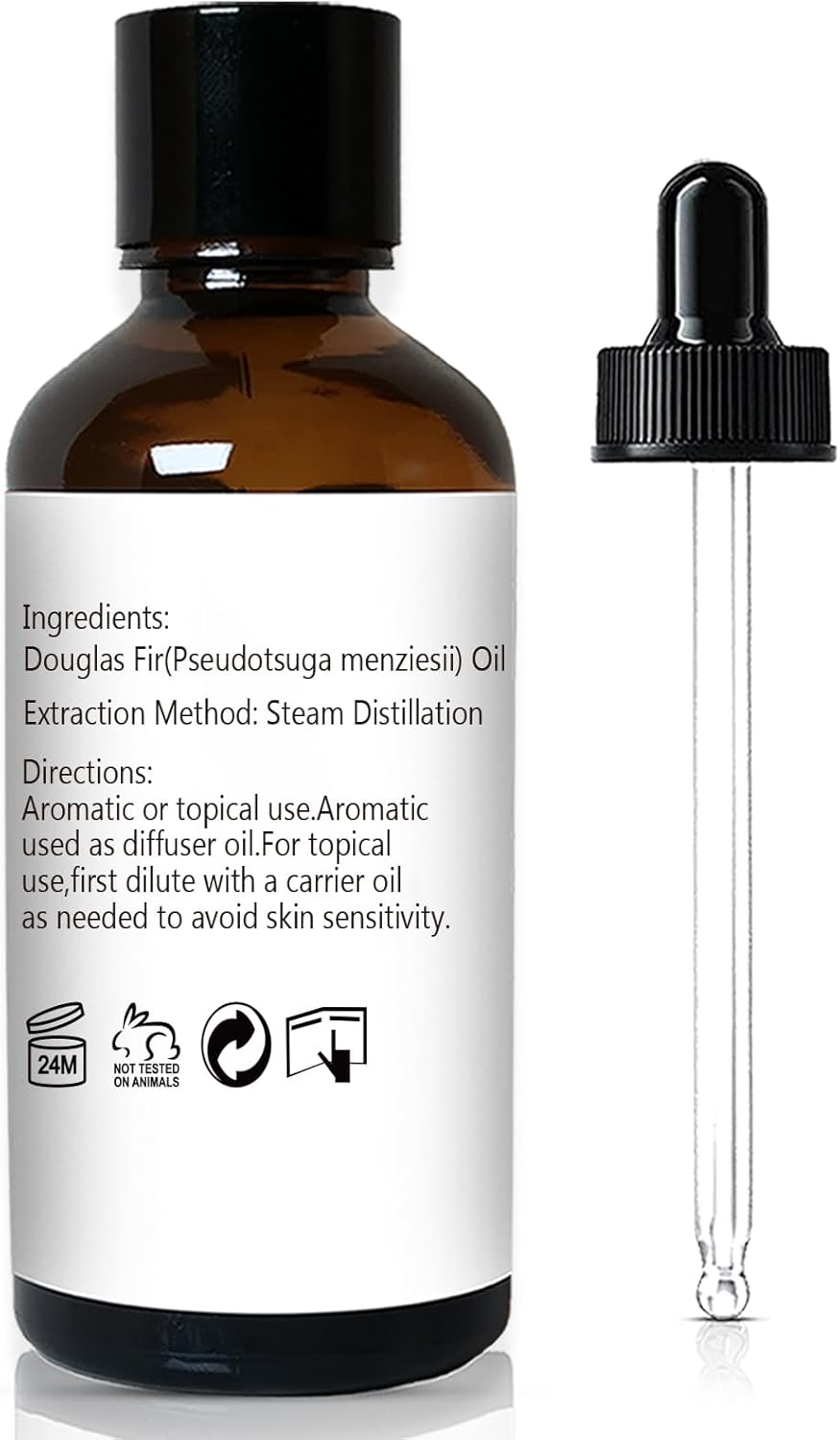 Douglas Fir Essential Oil, Scent Oil for Home Crafts, Household, Holiday - 30ml/1 fl oz