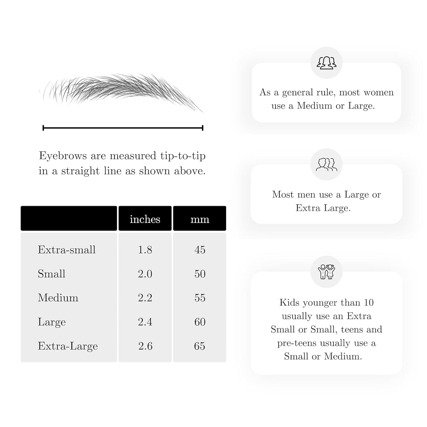 (10 pairs) Ginger Temporary Eyebrow Tattoo - Medium Size - Waterproof & Smudgeproof - Sassy Swerve Style Eyebrow Stickers - Sheet Lasts up to 30 Days - Won't Work on Existing Brows