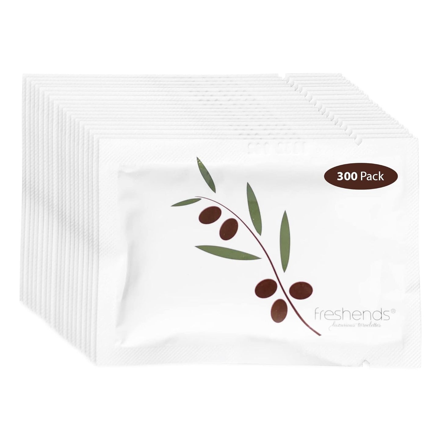 Freshends Flushable Individually Wrapped Wipes – Guest Bathroom Essentials for Weddings, Restaurants, Bars & Clubs – Travel-Size, Disposable