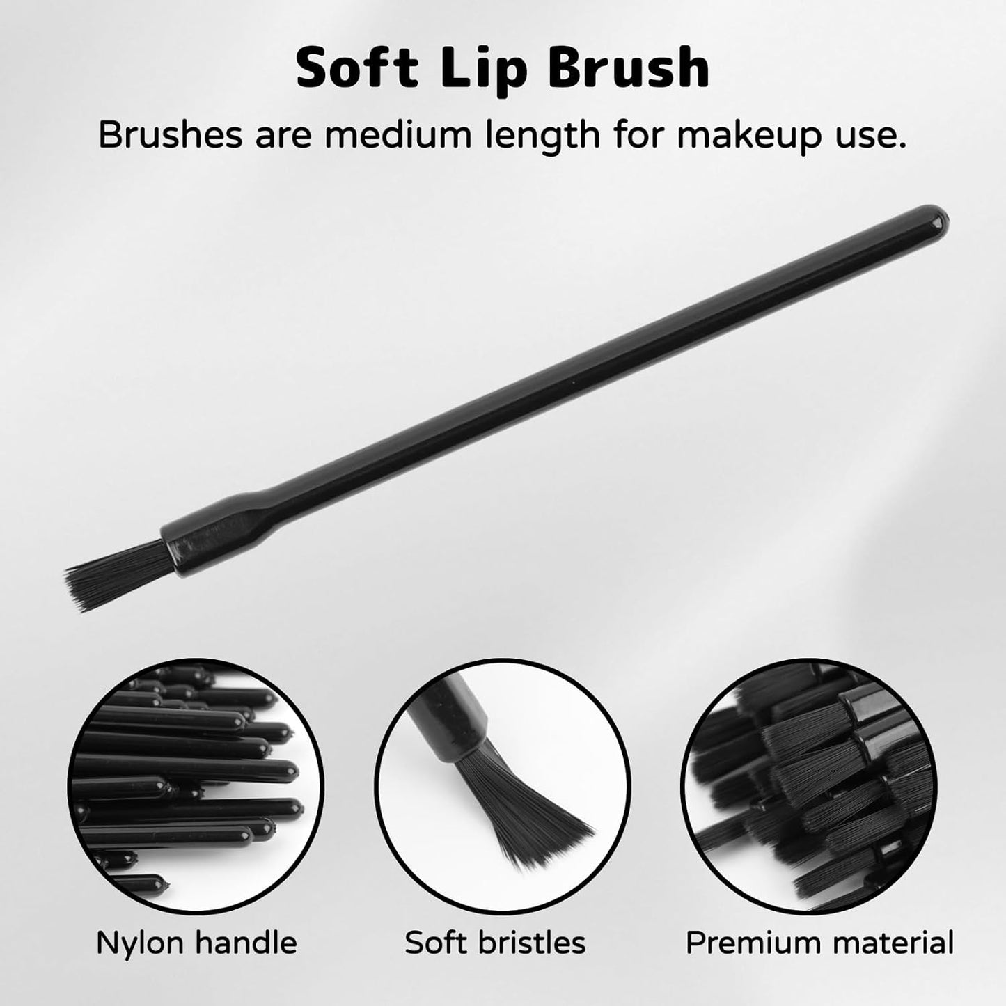 200 Pcs Disposable Nail Polish Brushes for Makeup, Nail Polish Applicator for Women