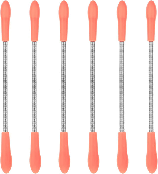6 Pieces Facial Hair Remover Spring Eyebrow Face Epilator Coil Portable Hair Remover Spring Threading Tool Hair Remover Spring Epilator for Women Chin Cheek Mustache Upper Lip