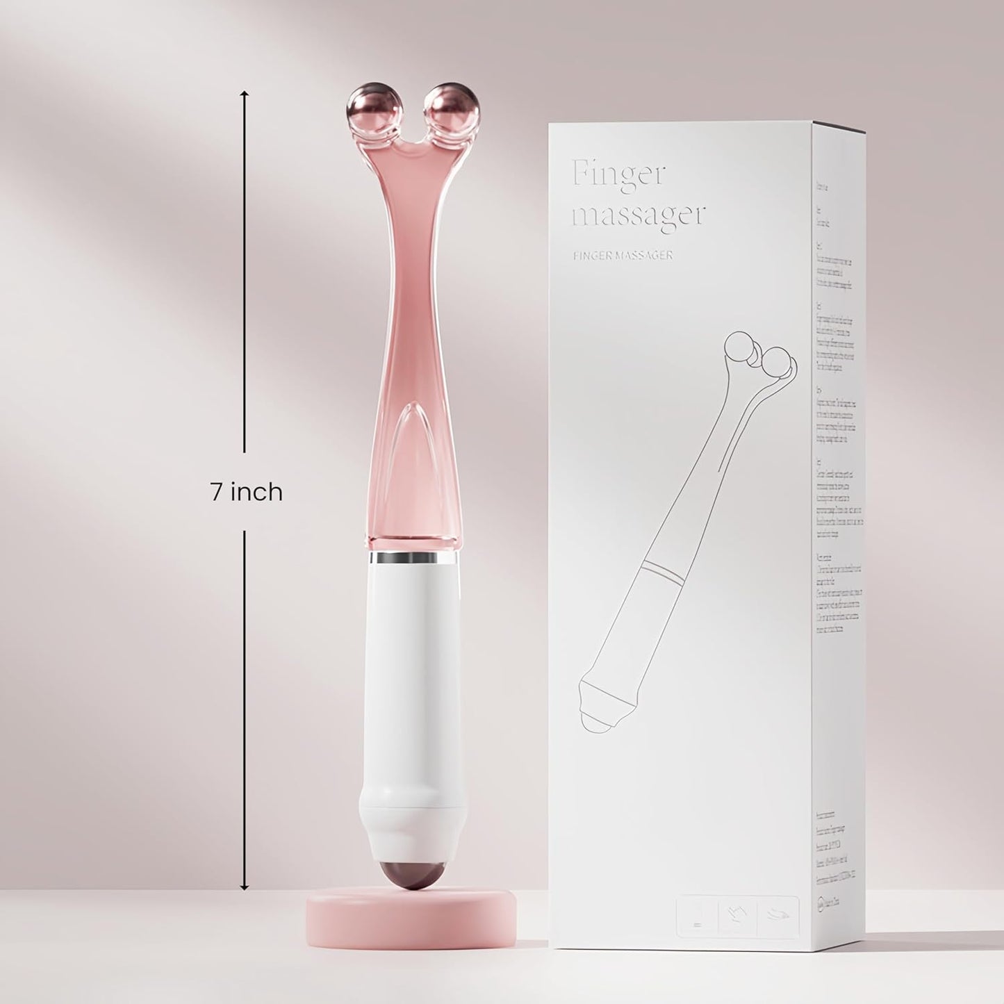 Finger Massager Roller, Hand Massage Tool, Improves Circulation, Relieves Arthritis, Hand Pain and Stress, Ideal for Fingers, Hands and Palms