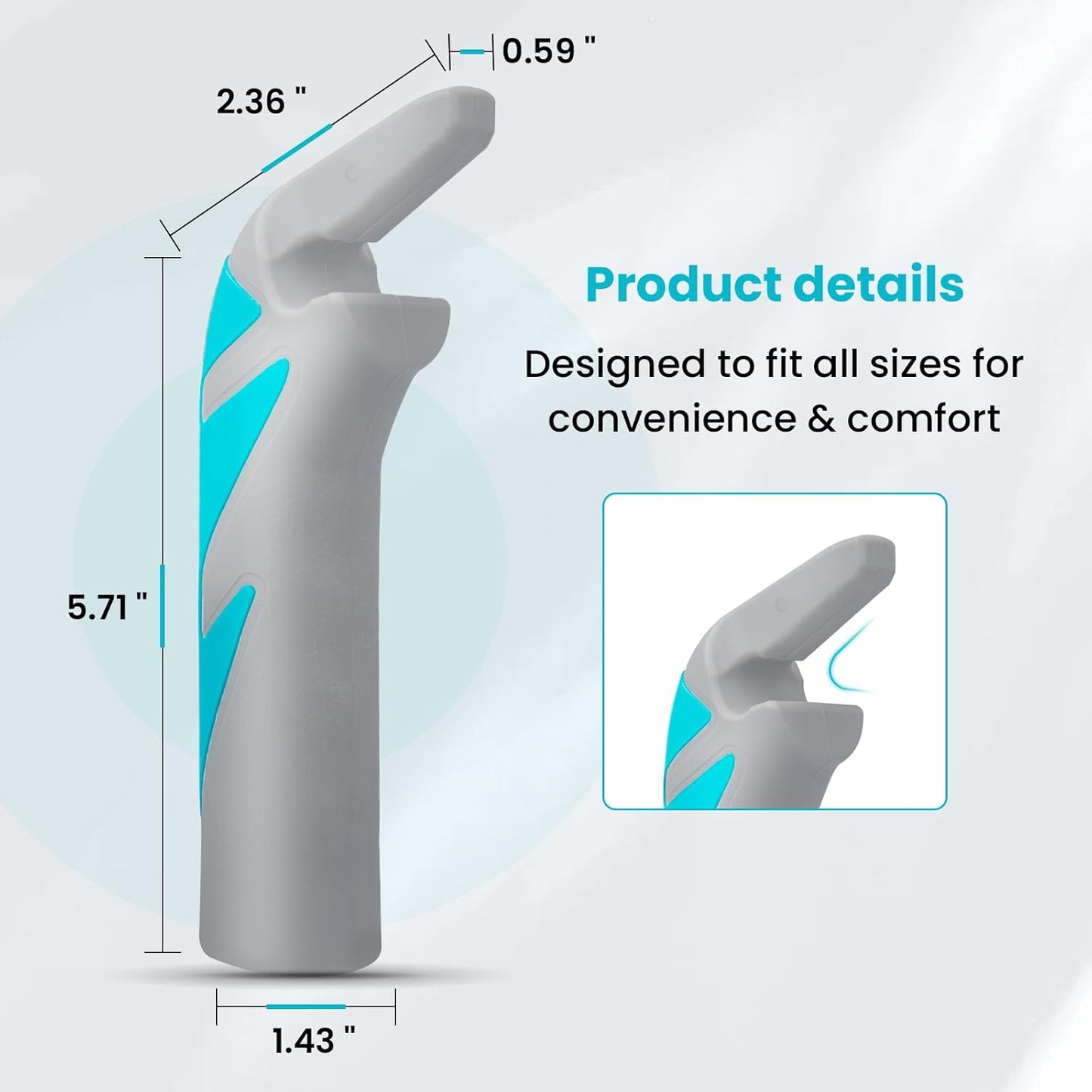 Car Assist Door Handle for Elderly: Portable Bar Car Support Handle for Seniors & Handicap - Standing Mobility Safety Tip Auto to Help Get Out