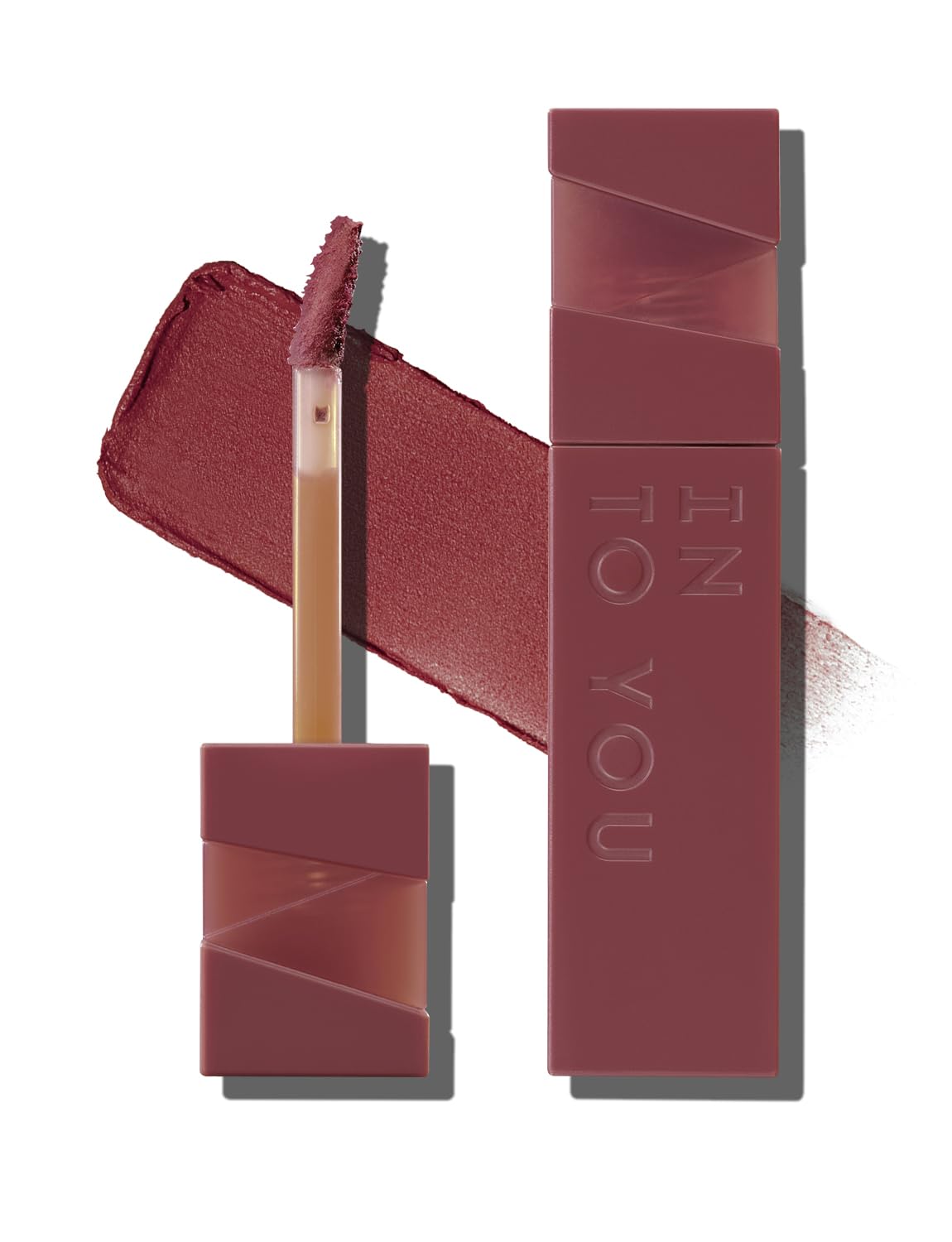 INTO YOU Matte Velvet Lip Stain Lip Mud Long Lasting Waterproof Lip Gloss Makeup Moisturizing Lipstick for Women(L-Mv01)