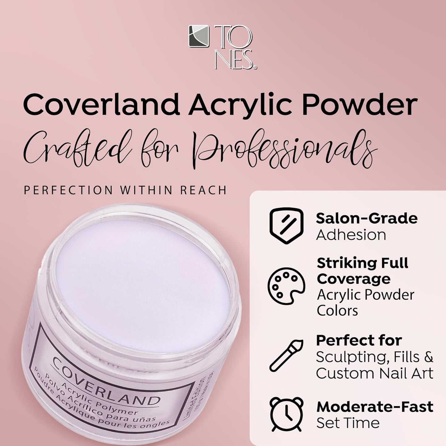 Coverland Acrylic Powder 3.5oz "Serenity" - Limited Edition