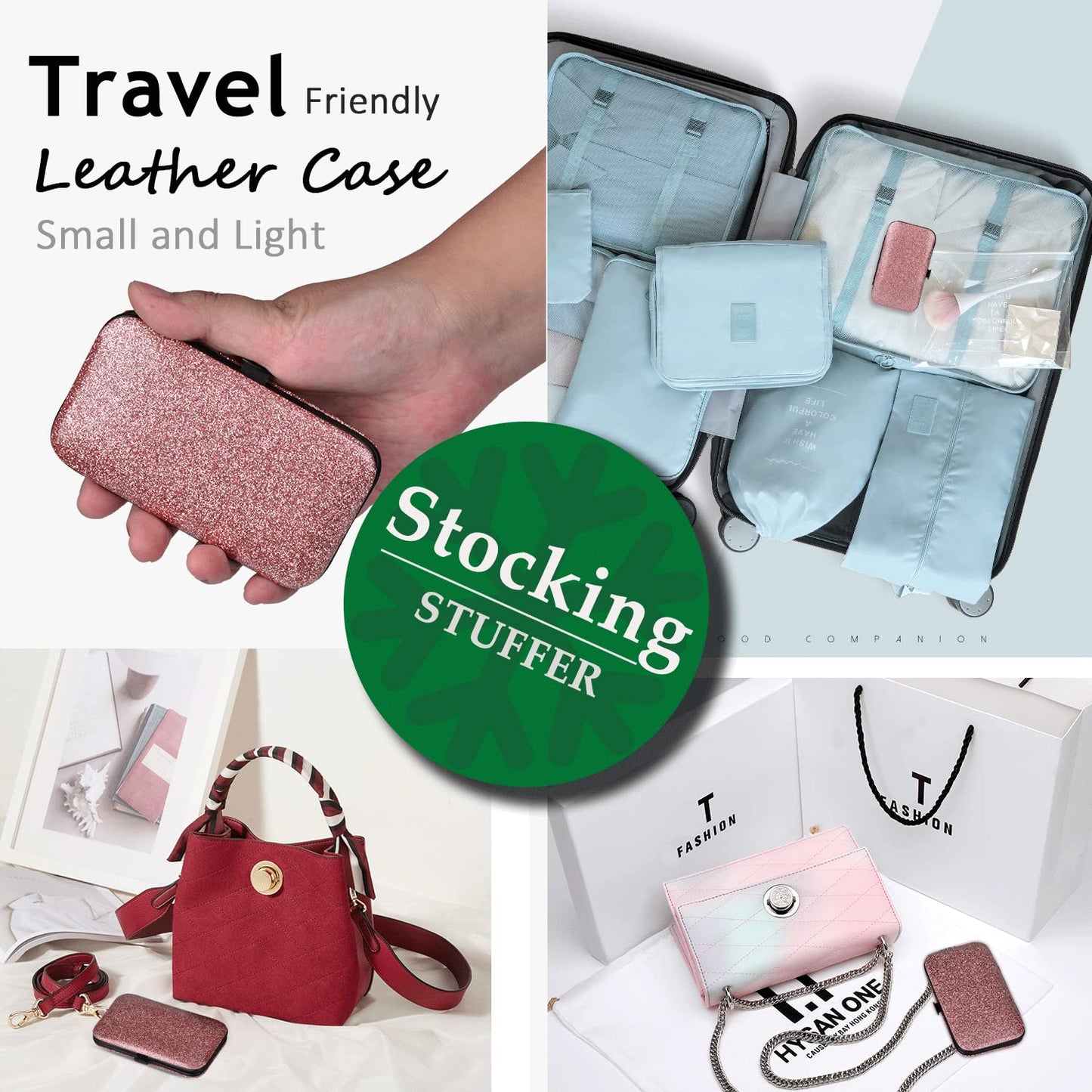 Manicure Set Nail Clippers Kit 5 Pieces in 1 Stainless Steel Professional Grooming Nail Care Tools Including Nano Glass Nail Shiner Buffer File Gift for Men Husband Boyfriend Parents Women