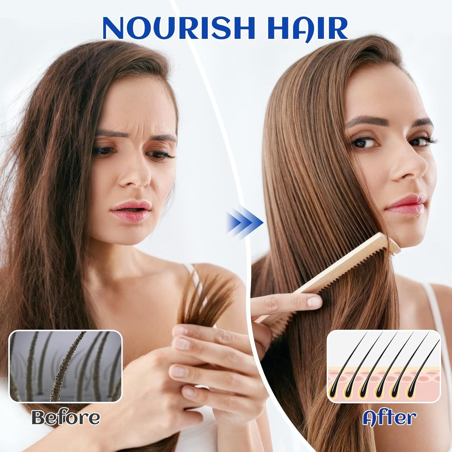 HIQILI 1000ML Rosemary Oil for Hair Growth, Add to Shampoo & Conditioner, 100% Pure Undiluted - 32 Fl Oz