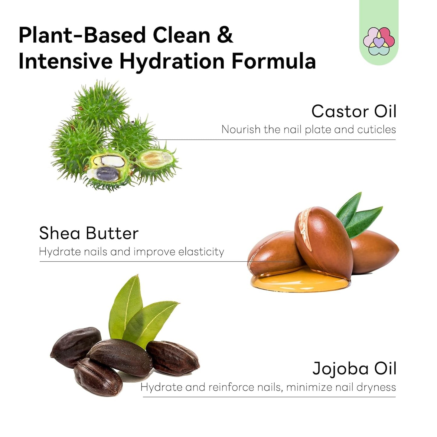 SAVILAND Plant-Based Nail Polish Remover Pads: Non Acetone Nail Polish Remover Wipes 100 Pcs Castor Oil & Shea Butter Travel Nail Kit Large Pads for Sensitive Nails Remover Salon Use