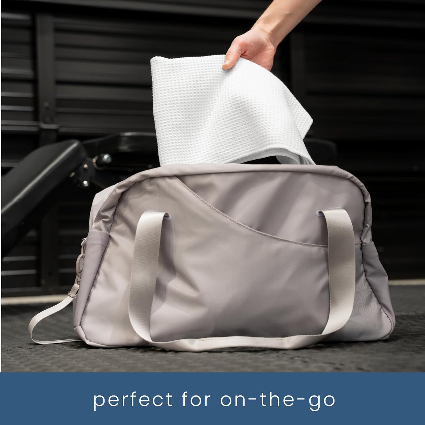 S&T INC. Microfiber Gym Towels, Yoga Towel for Home and Gym Bag, 16 Inch x 27 Inch, 3 Pack