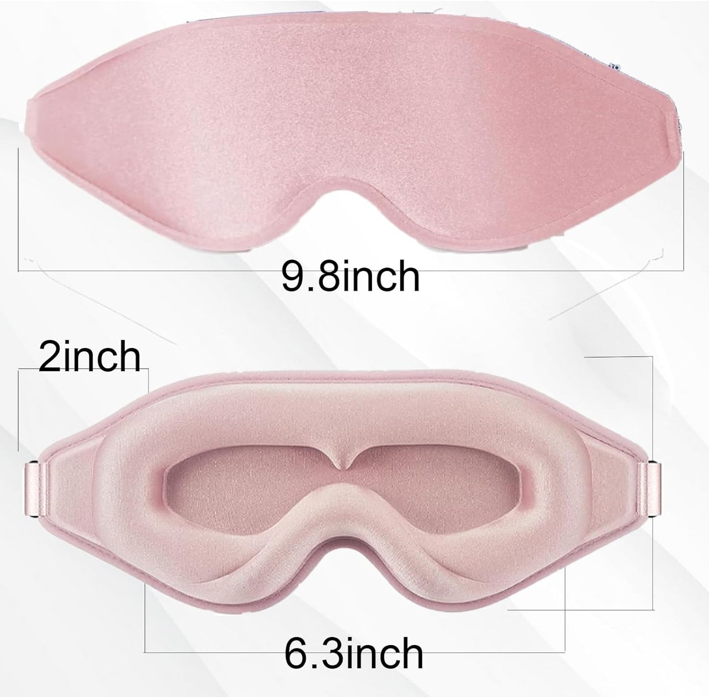 Eye Mask for Lash Extensions, Sleep Mask for Lash Extensions for Lashes Aftercare,Lash Extension Sleep Mask for Travel Yoga Nap, 3D Contoured Eye Mask