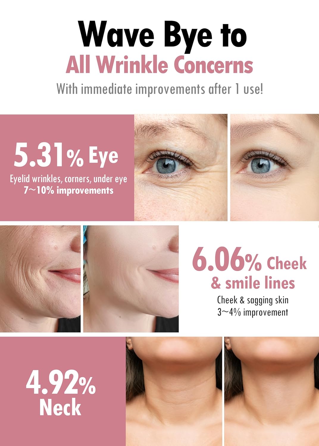 KAHI Wrinkle Bounce Multi Balm - REFILLABLE EDITION + Refill Kit | All-in-One Hydrating Lip Balm Eye Neck Cream Make Up Base & Face Mist Moisture Balm Stick Daily Face Moisturizer (0.32 oz)