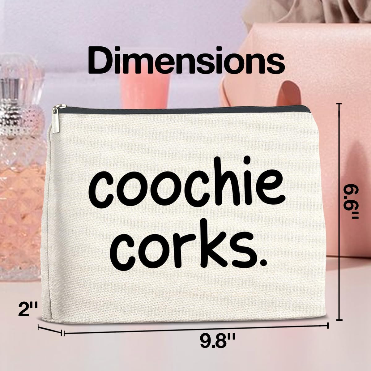 Chic Tampon Storage Bag Gifts for Women Period Pouch Tampon Case Cosmetic Bag Zipper Pouch Travel