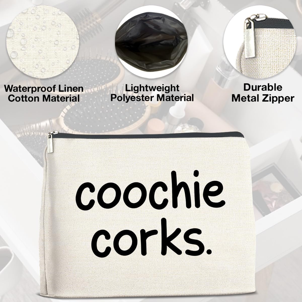 Chic Tampon Storage Bag Gifts for Women Period Pouch Tampon Case Cosmetic Bag Zipper Pouch Travel