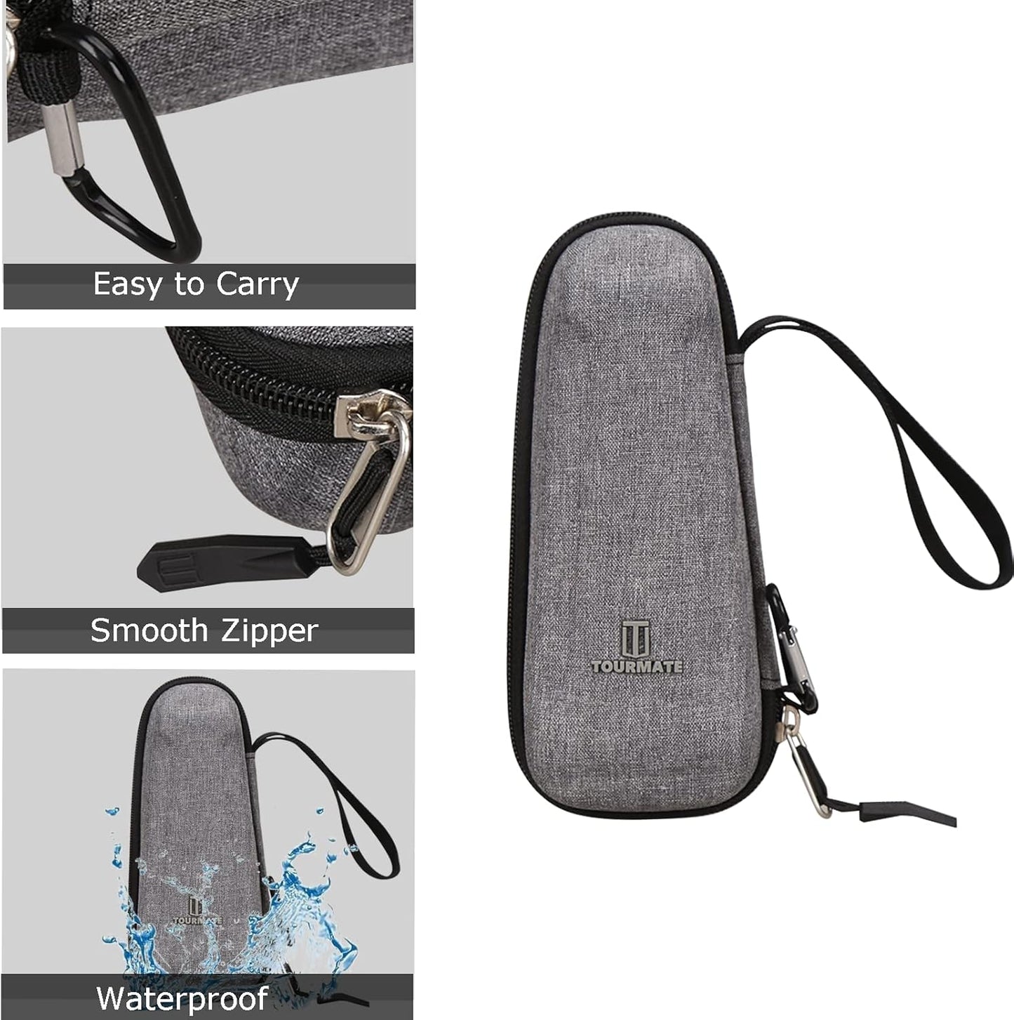 Hard Storage Case for Krovena Women Electric Shaver/Blippish Norelco Men Shaver Series 2100 2300 3500 6800 3100 5500 5100 5300 5700 6880 7000 7100 7200 Wet Dry Rotary Shaver (Case Only)