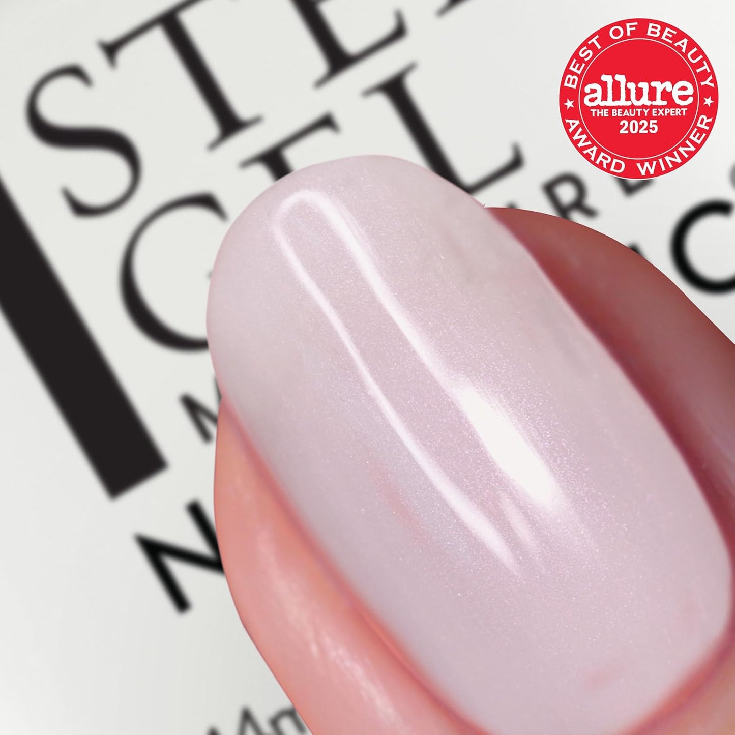 Nails Inc It's Topless Gel-Like Nail Polish, 4-in-1 Base Coat, Treatment, Color & Top Coat, Long Lasting, Strong, Chip Free Nails, Glossy Salon Quality Manicure, Air Dry Nail Polish, Emma, 0.47 Fl Oz