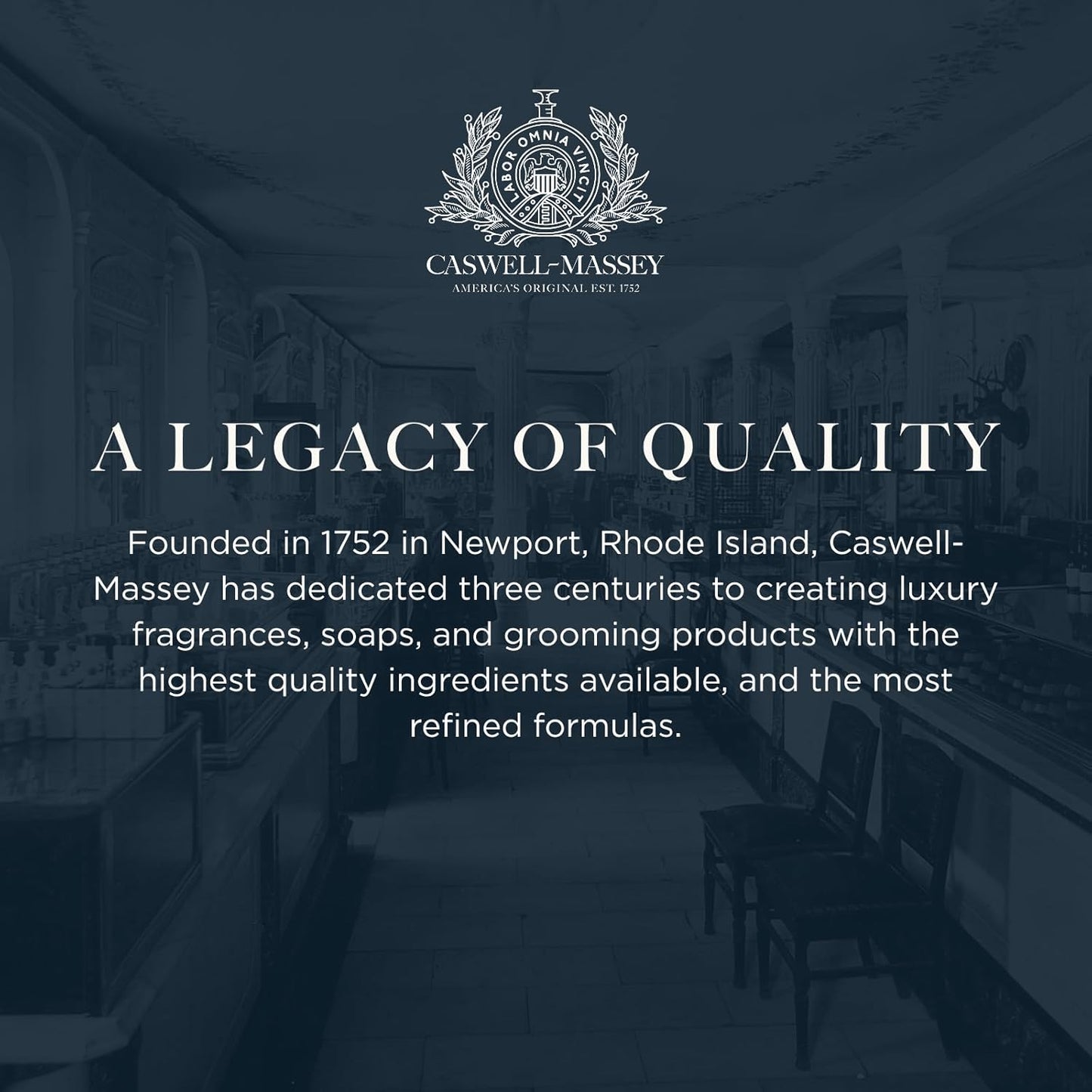 Caswell-Massey Men’s Bar Soap Gift Set - Jockey Club Scent - Triple-Milled Moisturizing Body Soap Bars for All Skin Types, Plant-Based Formula with Essential Oils, Made in USA, 3 x 5.8 oz