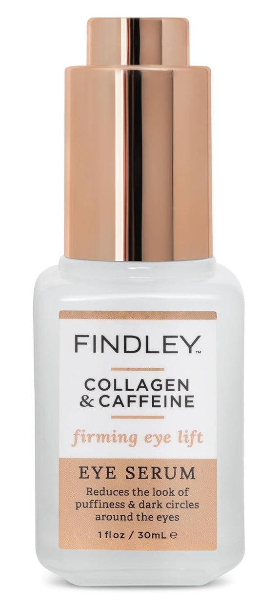 Firming Eye Lift Eye Serum with Collagen and Caffeine - Reduces Puffiness and Dark Circles | Hydrates and Reduces Wrinkles (1 Fl Oz)