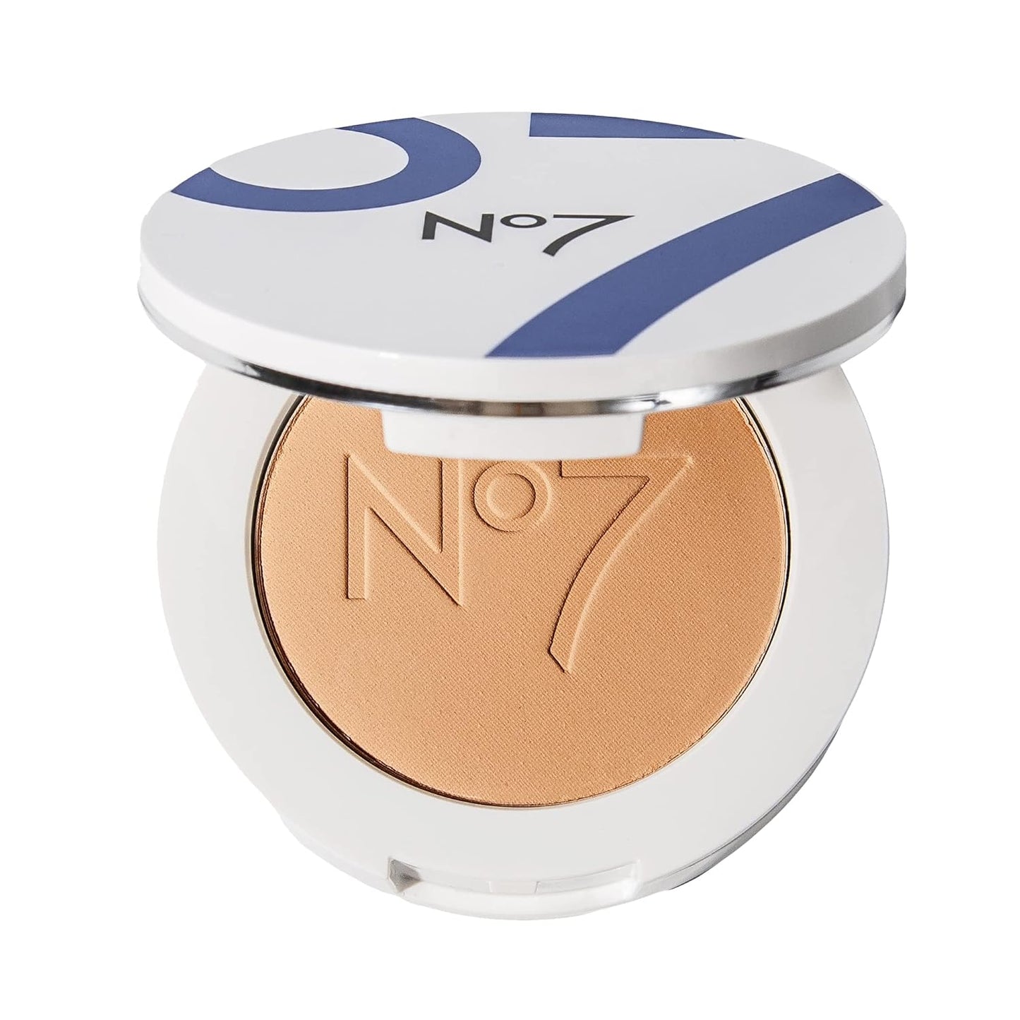 No7 Lift & Luminate Triple Action Powder - Rich - Pressed Makeup Setting Powder for Face - Compact Setting Powder Reduces the Appearance of Fine Lines & Enhances Glow (10g)