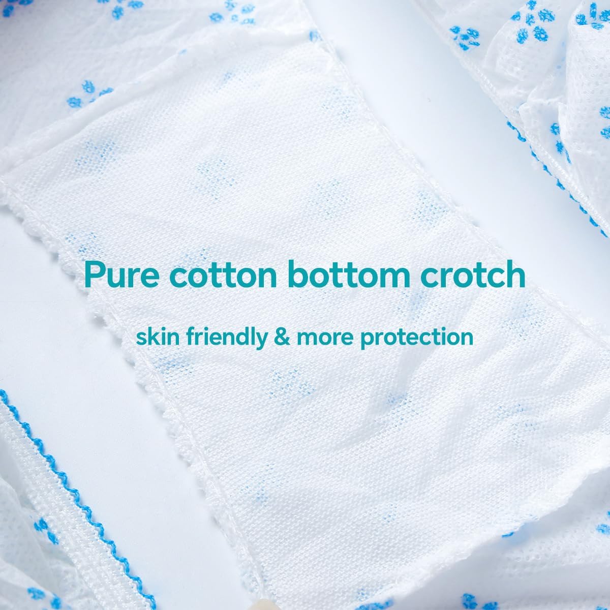 Women's Disposable Underwear Nonwoven Ladies Briefs Panties for Hotel Spa Hospital Stays Travel 20 Pack