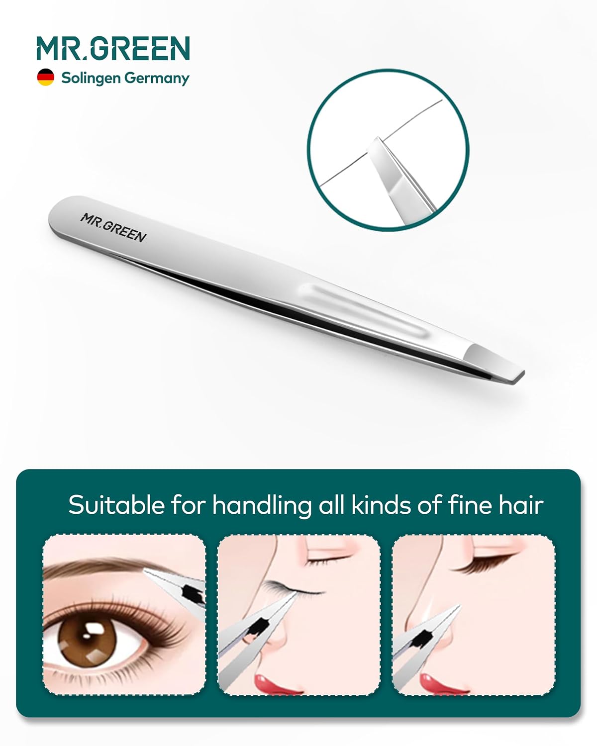 MR.GREEN Nail Clipper 4Pcs Set, Stainless Steel Manicure Pedicure Set, Medical Grade Grooming Kit with Travel Case Gift Box for Man & Woman