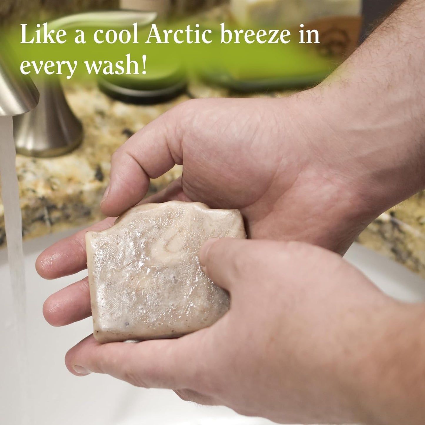 Compass Soap Petoskey Stone | Natural Bar Soap for Men | Soap Bars with Minimalist & Gentle Lather | Best Mens Bar Soap | Natural, Paraben & Phthalate Free Bath Soap for Men | 5 oz. Pack of 2