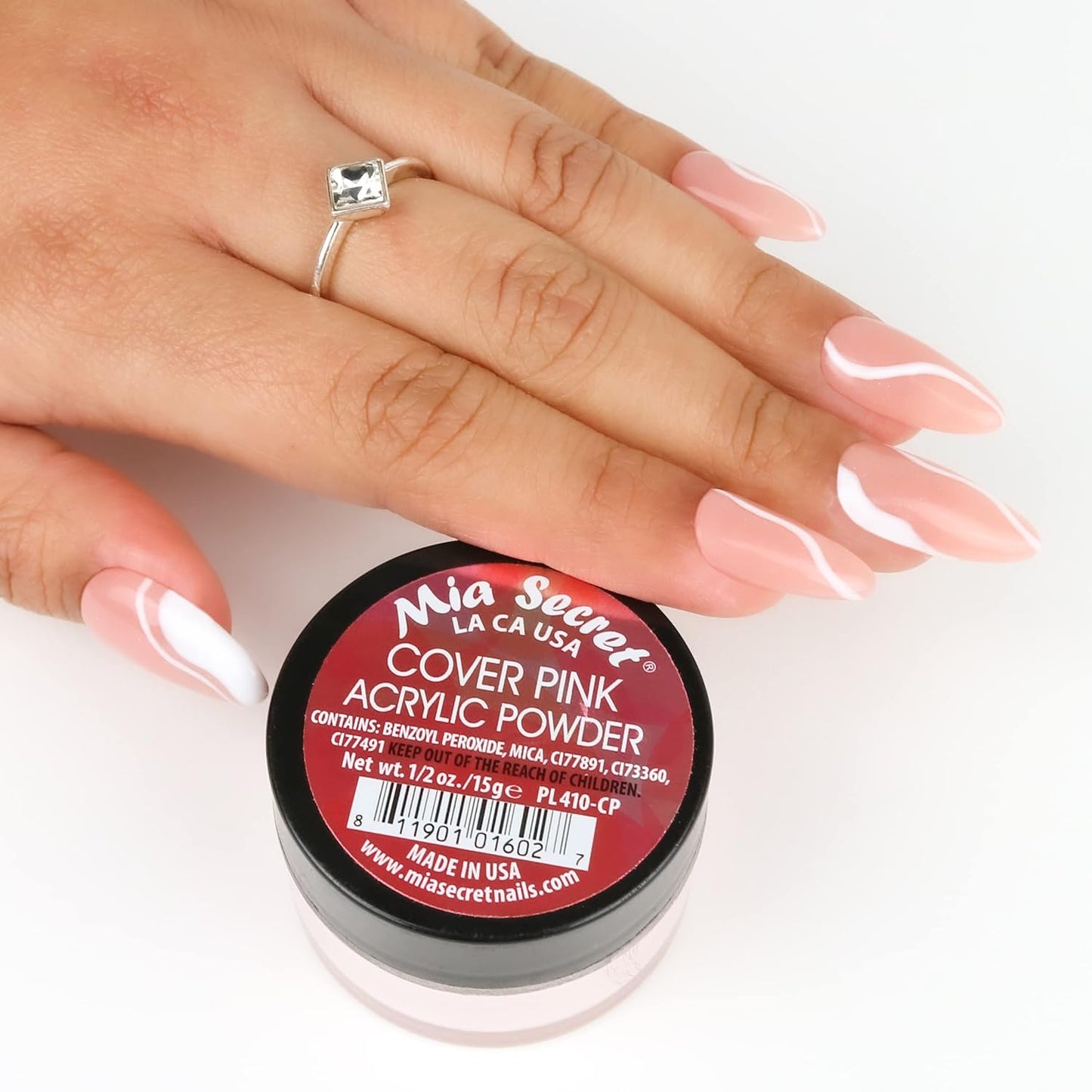 MIA SECRET Nails 4 Ounce COVER PINK-1 piece