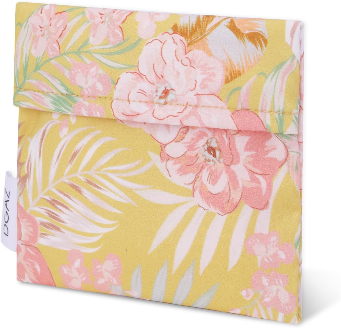 DGAZ Sanitary Napkin Storage Bag, Period Bag for Teen Aged Girls, Portable Period Bag for Panty Liners/Menstrual Cup/Small Tampons，Mini Makeup Bag for Purse(Rebirth)