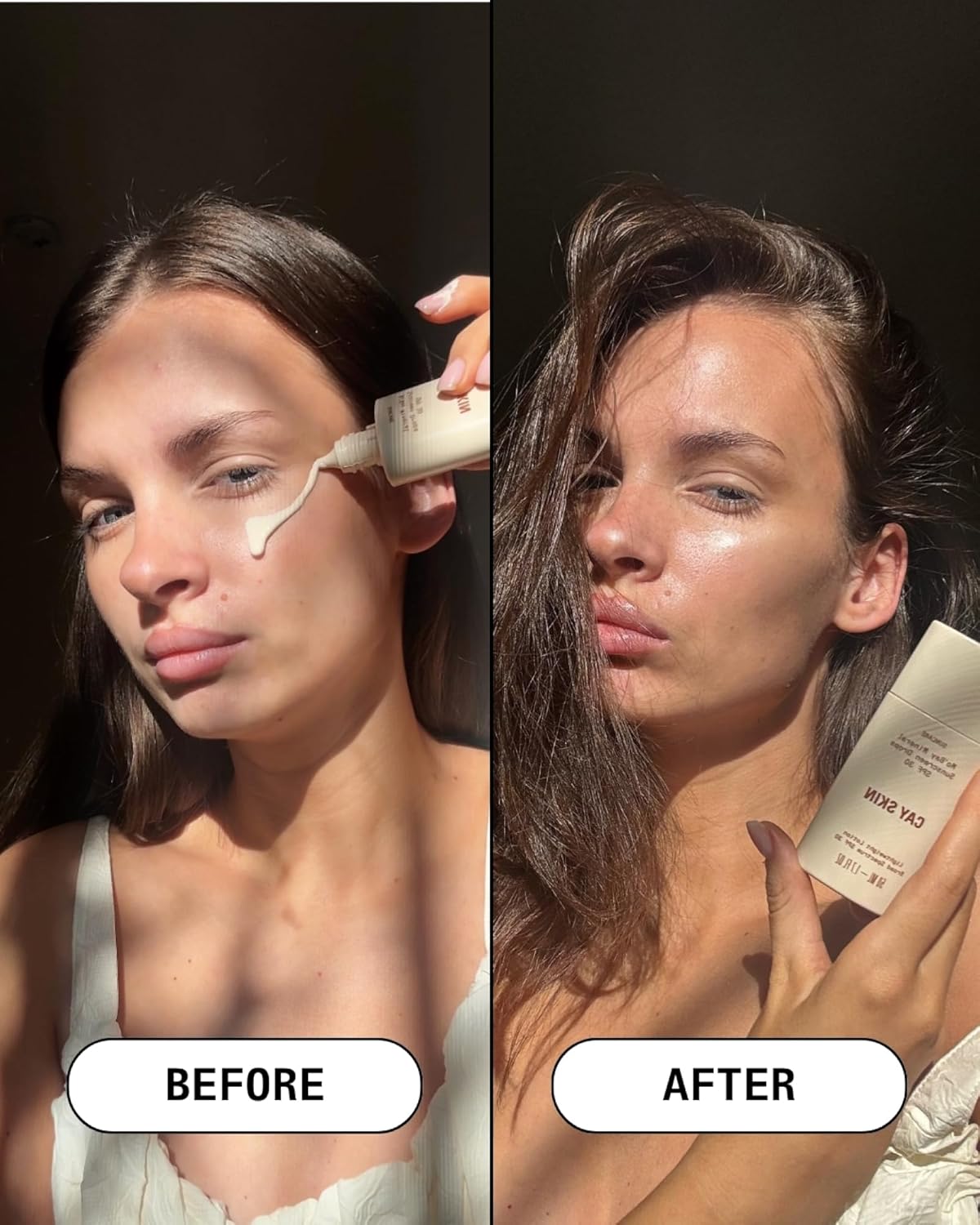 Cay Skin Mo'Bay Mineral Sunscreen Drops SPF 30 – Broad Spectrum Face Sunscreen & Makeup Primer w/Sea Moss – Lightweight, Moisturizing Reef Safe Lotion with Natural Finish for All Skin Types – 1.7 oz.