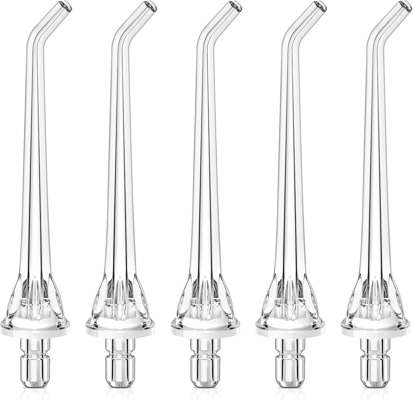 COSLUS Original Water Flosser Replacement Tips: Replacement Heads Compatible with COSLUS, Aquasonic, Nicwell, Oralfree, WELLFINE, Hangsun, Tovendor Water Dental Pick, Flosser Accessory, 5 Classic Tips