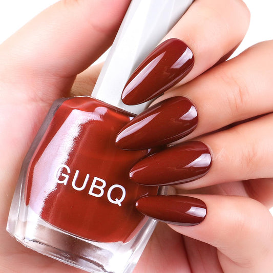 Major Dijit Quick Dry Nail Polish 12ml/0.41fl oz Brown Regular Nail Lacquer Fast Drying & Long Lasting Nail Polish Nail Art Effect for Nail Salon