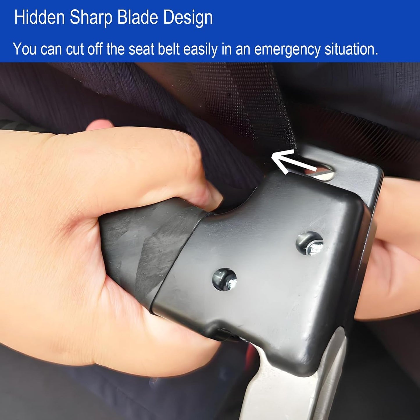 Car Door Handle for Elderly, 3-in-1 Multifunctional Handle Assist, Ultra Grip Mobility Handle for Car, Portable Vehicle Support Door Assist Bar, Max Load 500 Lbs, Anti-Slip Design, Black