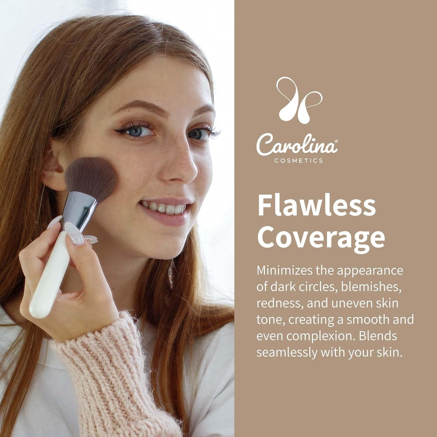 Candelilla Cream Concealer - Lawless Color - Vegan, Gluten-Free, Non-GMO - Minimizes Dark Circles, Blemishes, Redness & Uneven Skin Tone with Shea Butter & Coconut Oil - 0.11 oz