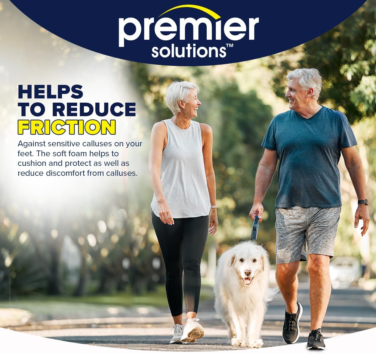 Callus Cushions for Foot and Toe Protection, Self-Stick Adhesive Foot Care Cushions, 36 Count (6 Packs of 6)