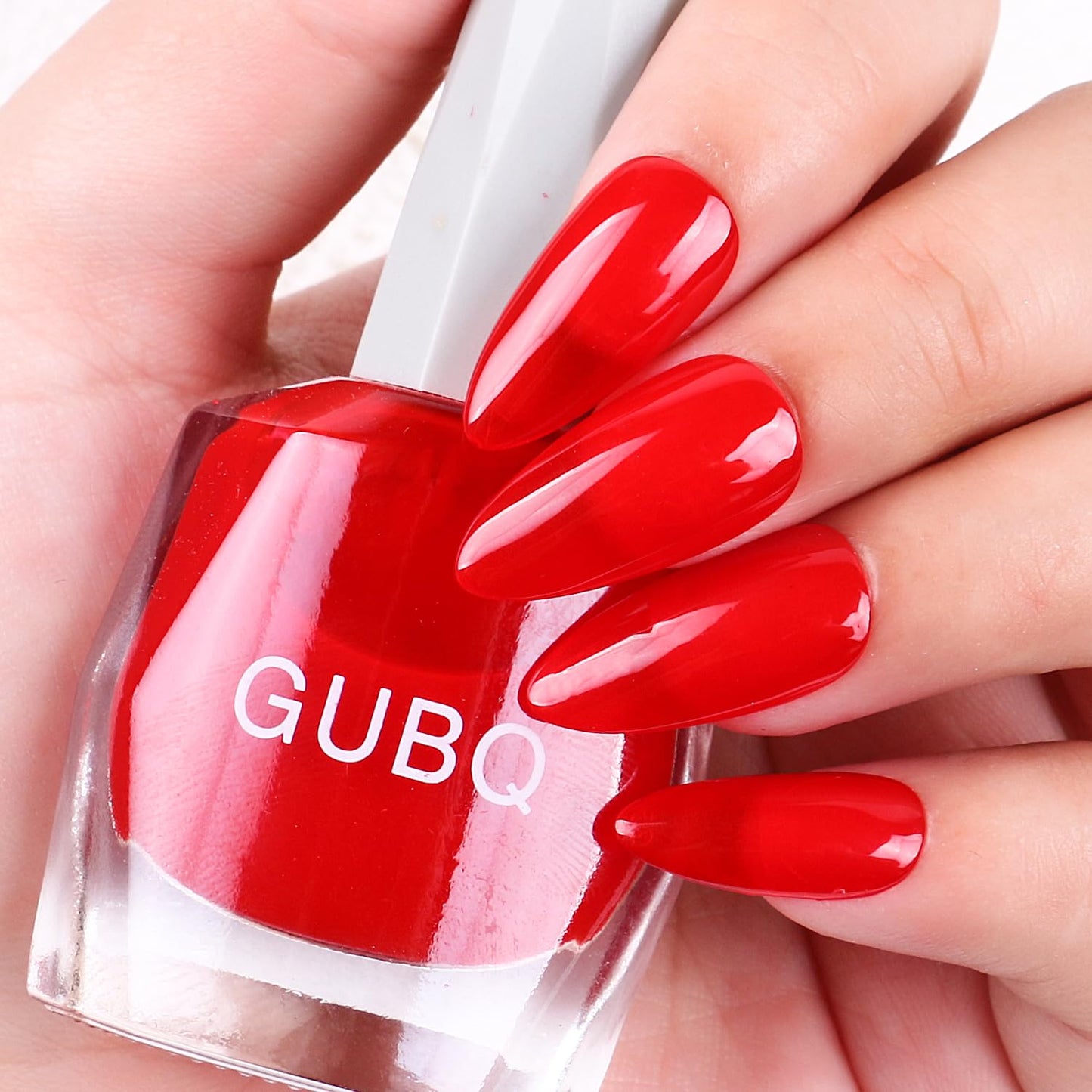 Major Dijit Quick Dry Nail Polish 12ml/0.41fl oz Red Regular Lacquer Fast Drying & Long Lasting Polish Art Effect for Salon