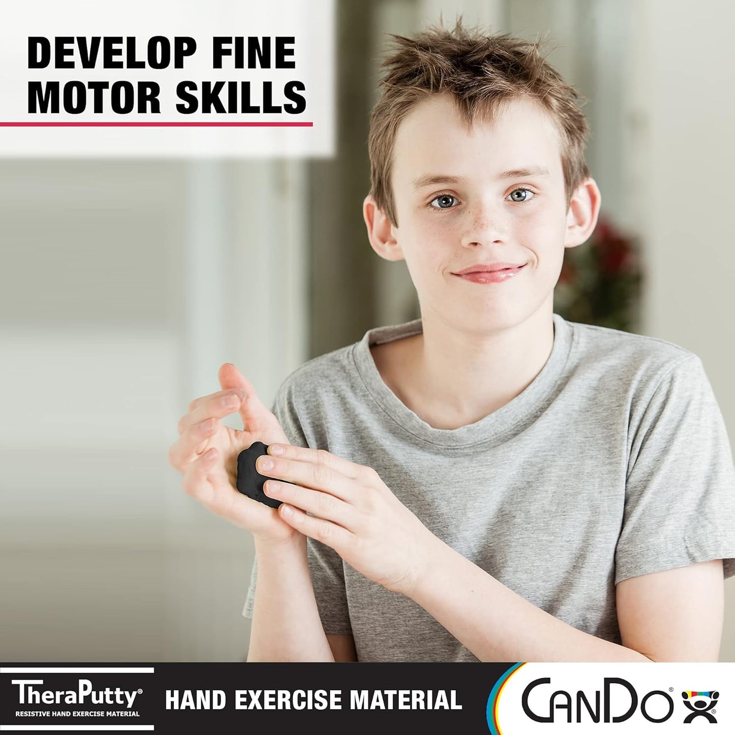 CanDo 10-1470 TheraPutty Standard Hand Exercise Putty, X-Firm, 1lb