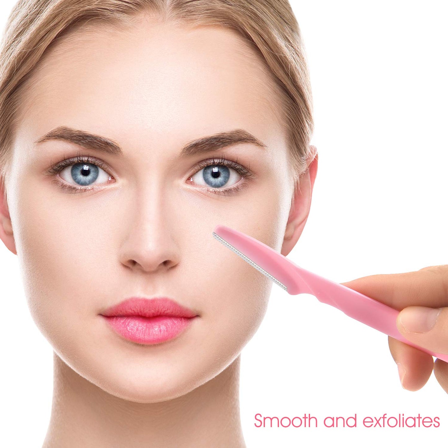 FEPITO Eyebrow Razor Shaper Shavers Trimmers for Women and Men Face Hair Removers Multipurpose Exfoliating Face Razor