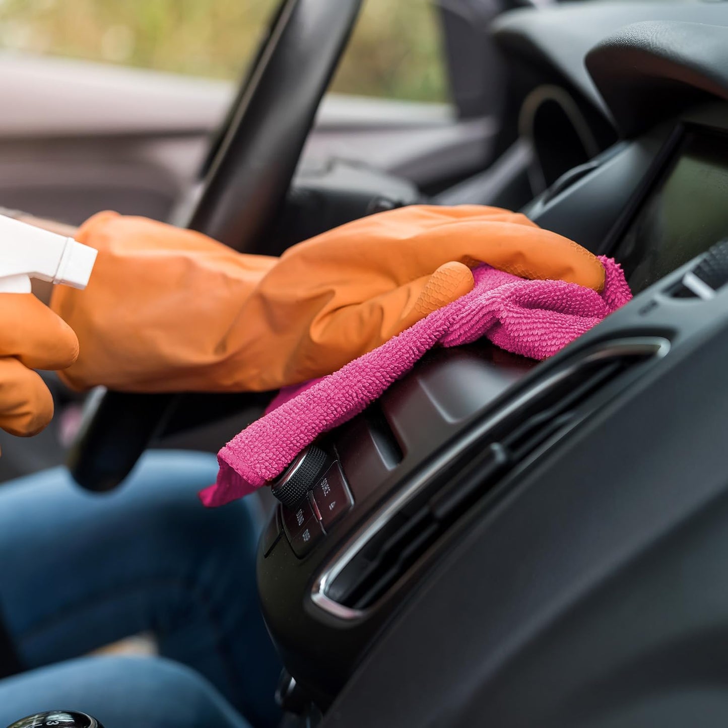 Arkwright Microfiber Gym Towel - Pack of 12 - Super Soft, Quick Dry Workout Sweat Towels, 300 GSM Lightweight & Absorbent for Sports, Working Out, Yoga, and Spa, 16 x 27 in, Red