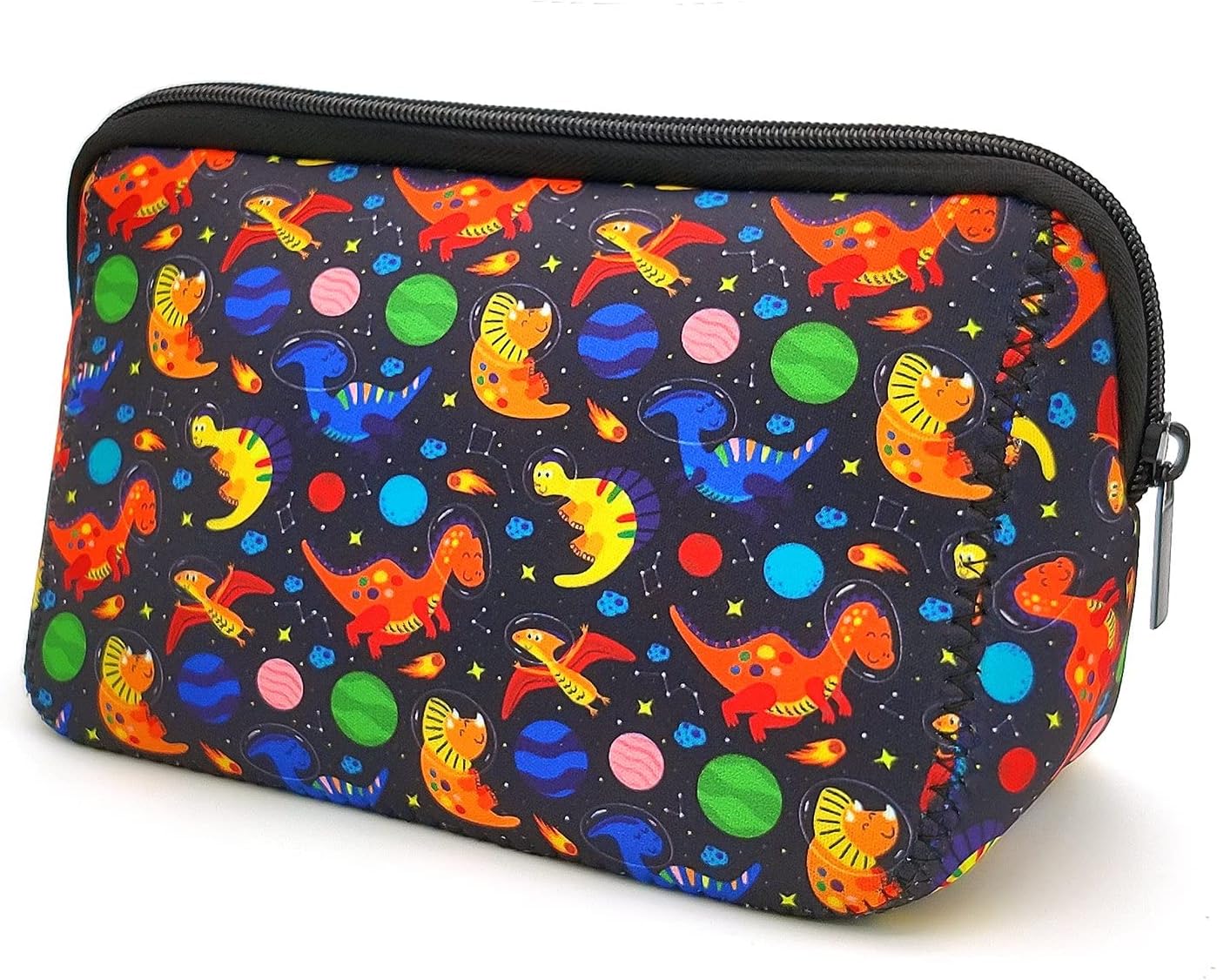 Cosmetic Bag Waterproof Neoprene Zipper Pouch Travel Portable Toiletry Makeup Bags Organizer Case for Women and Girls