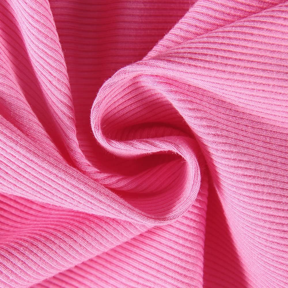 GEMBERA Womens Sleeveless Racerback High Neck Casual Basic Cotton Ribbed Fitted Tank Top