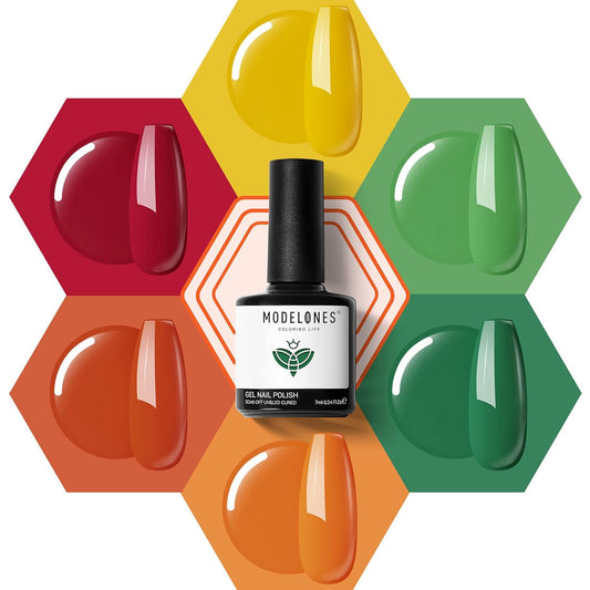 modelones Top Base Coat Nail Polish