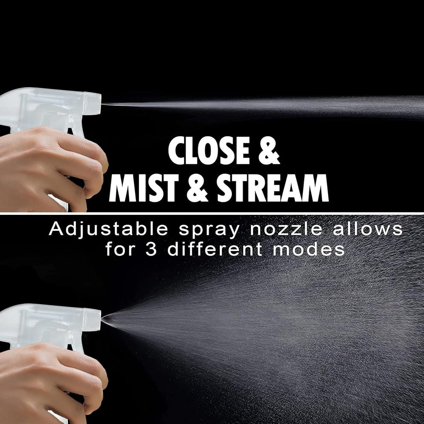 JohnBee Glass Spray Bottles with Silicone Sleeve, 2 Pack16 oz Empty Refillable Containers with Adjustable Spray Nozzles, Spray Bottles for Hair, Cleaning Solutions and Plants Pale Yellow&Grey