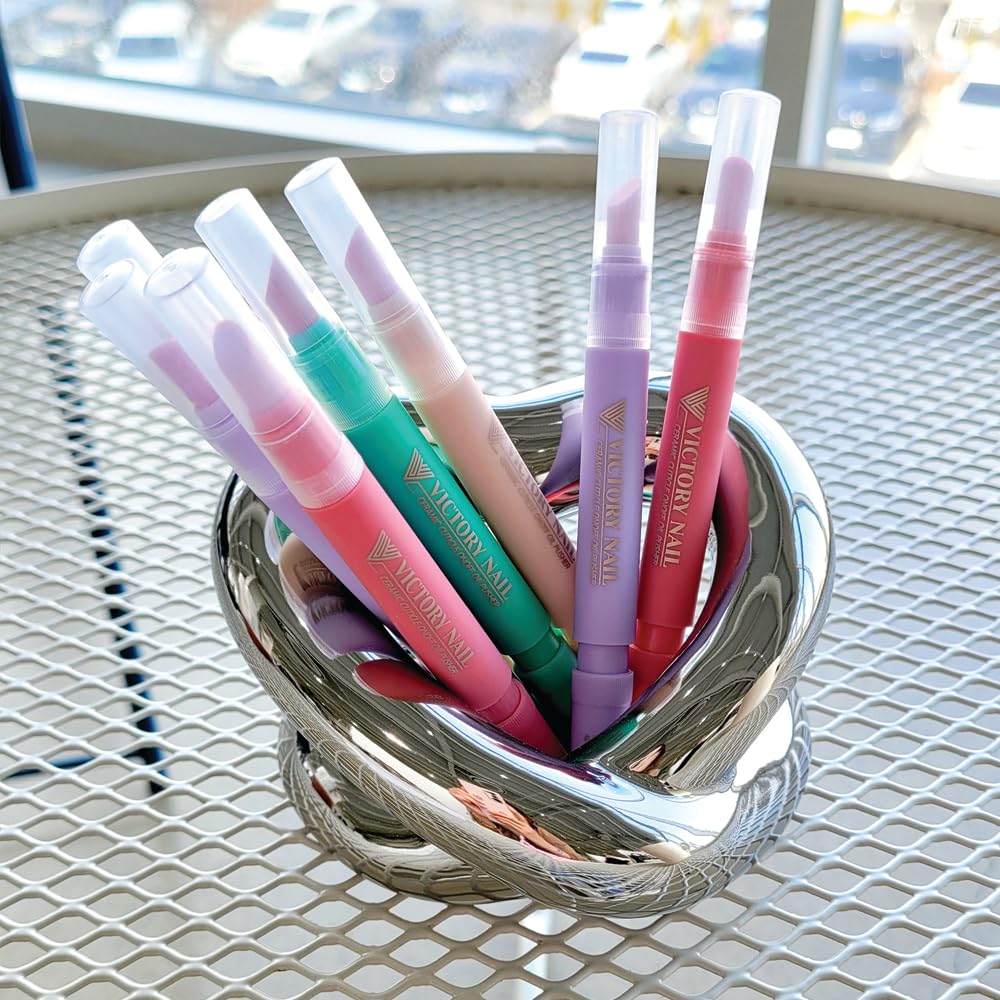 1PCS Ceramic Cuticle On/Off Oil Pusher Cuticle Pusher (Ivory)