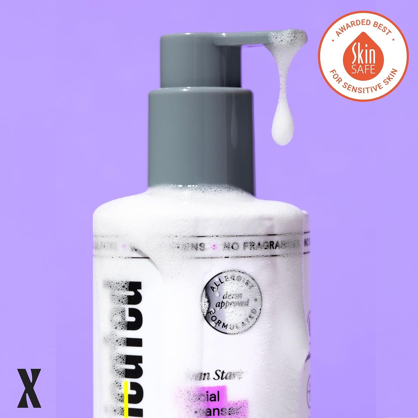 Face Wash - Gentle & Hydrating Face Cleanser for Sensitive Skin - Ceramides, Hyaluronic Acid & Glycerin - No Common Irritants - Non-Foaming - Soap Free - Fragrance Free - 7 Ounce