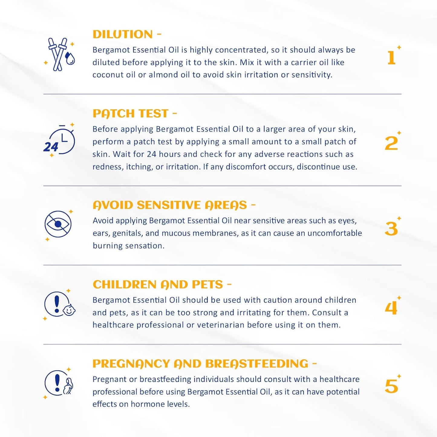 HIQILI Bergamot Essential Oil for Diffuser, Skin, Hair, DIY, 100% Pure & Natural - 1.01 Fl Oz (30 mL)