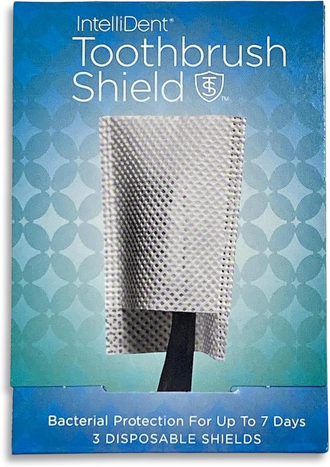 Intellident Toothbrush Shields - Pack of 3 Toothbrush Head Cover Caps - Breathable, Quick-Drying & Disposable - Perfect for Travel, Home & Office Use