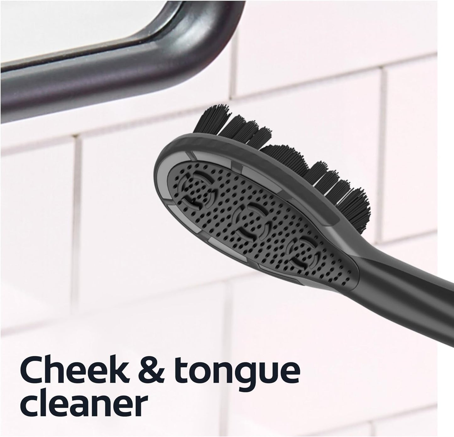 Colgate 360 Vibrate Charcoal Battery Operated Toothbrush Pack, Soft with 1 AAA Battery Included, Black, 2 Count