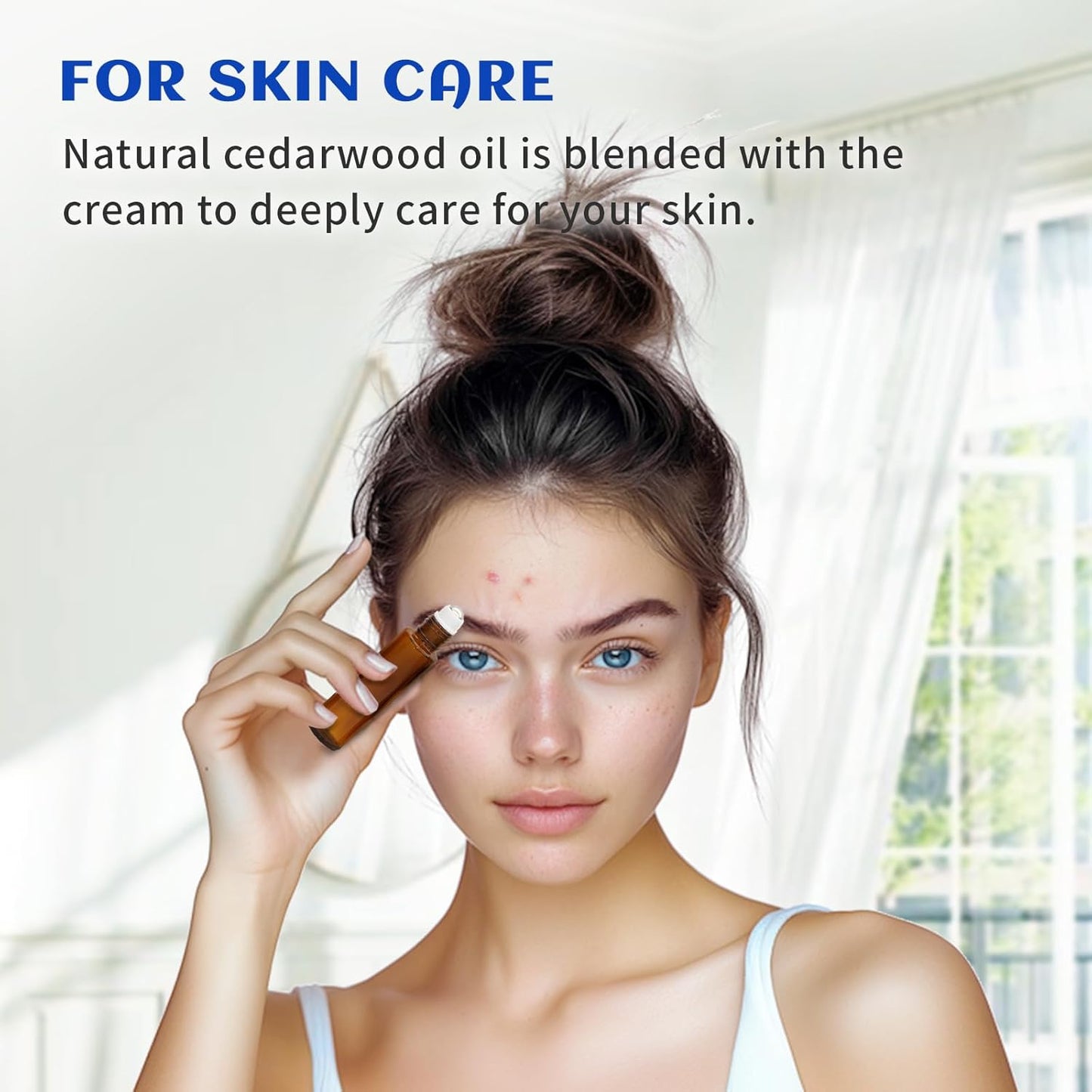 HIQILI Cedarwood Essential Oil (3.38 Fl Oz), 100% Natural Therapeutic Grade, Premium Glass Dropper, for Hair & Skin Care, Soap Making, Add to Diffusers, Sprays